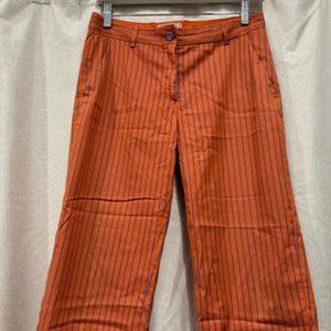 ETRO MILANO Silk Ankle Pants